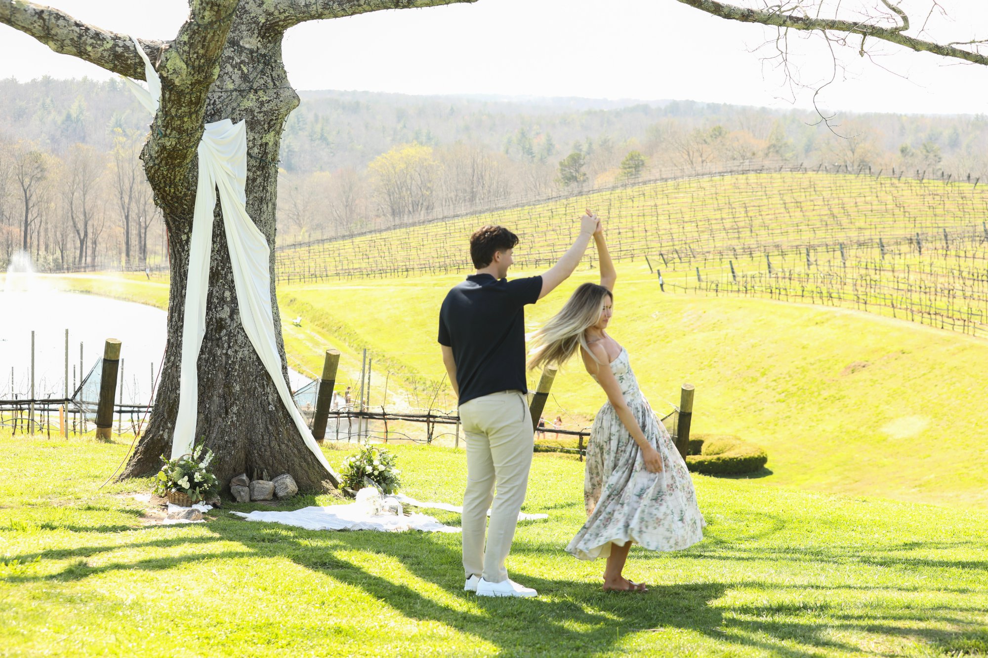 Annabell and Anthony dancing